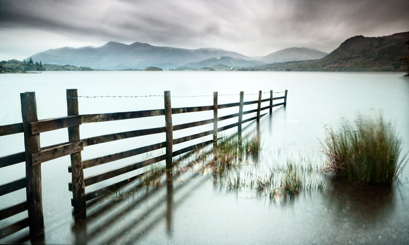 Derwent Water Fence Storm